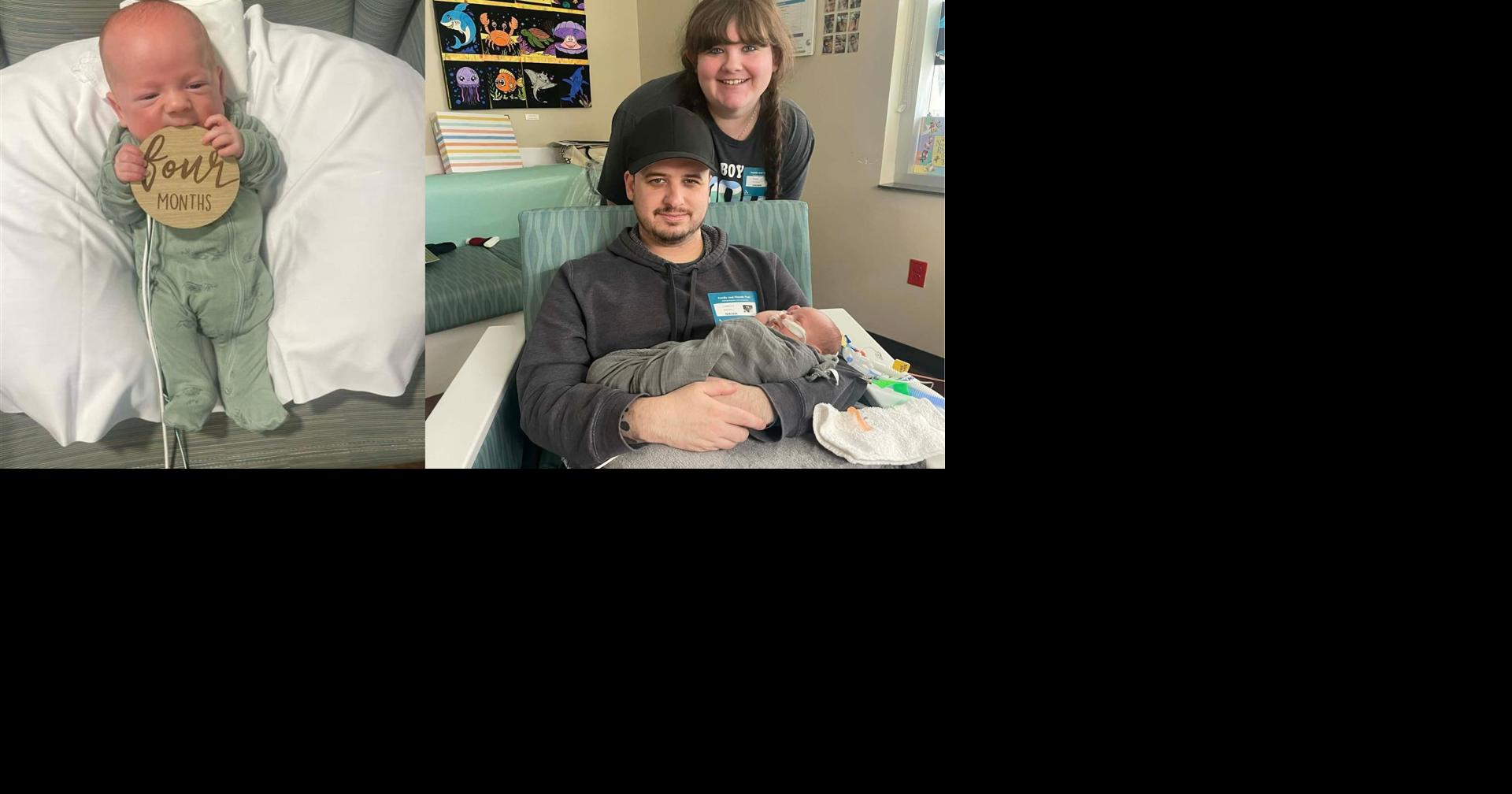 'The best Thanksgiving' — Vienna baby graduates from NICU just in time for the holiday