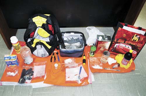 Seized: Police arrest 2 after meth lab located Wednesday | Local News ...