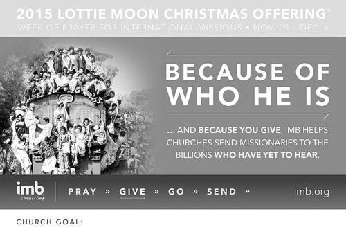 Lottie Moon Christmas Offering 2021 Theme Lottie Moon Christmas Offering Supports International Missions Lifestyle Timesleader Net