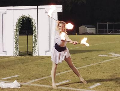 ‘Fire Girl’ dazzles with twirler artistry