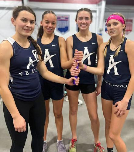 Raiders indoor track team competes in two meets, earns six 1st-place ...