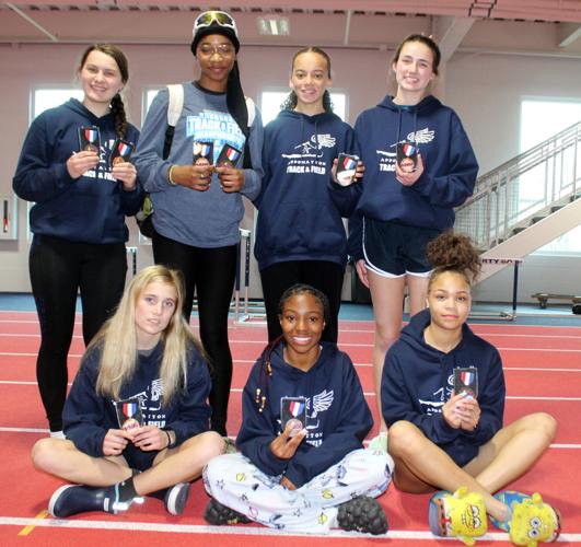Raider girls tie for 3rd in state indoor track & field championships, Troxler 2nd in both jumping events