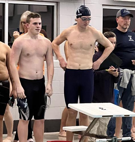 ACHS boys medley relay swim team sets school record