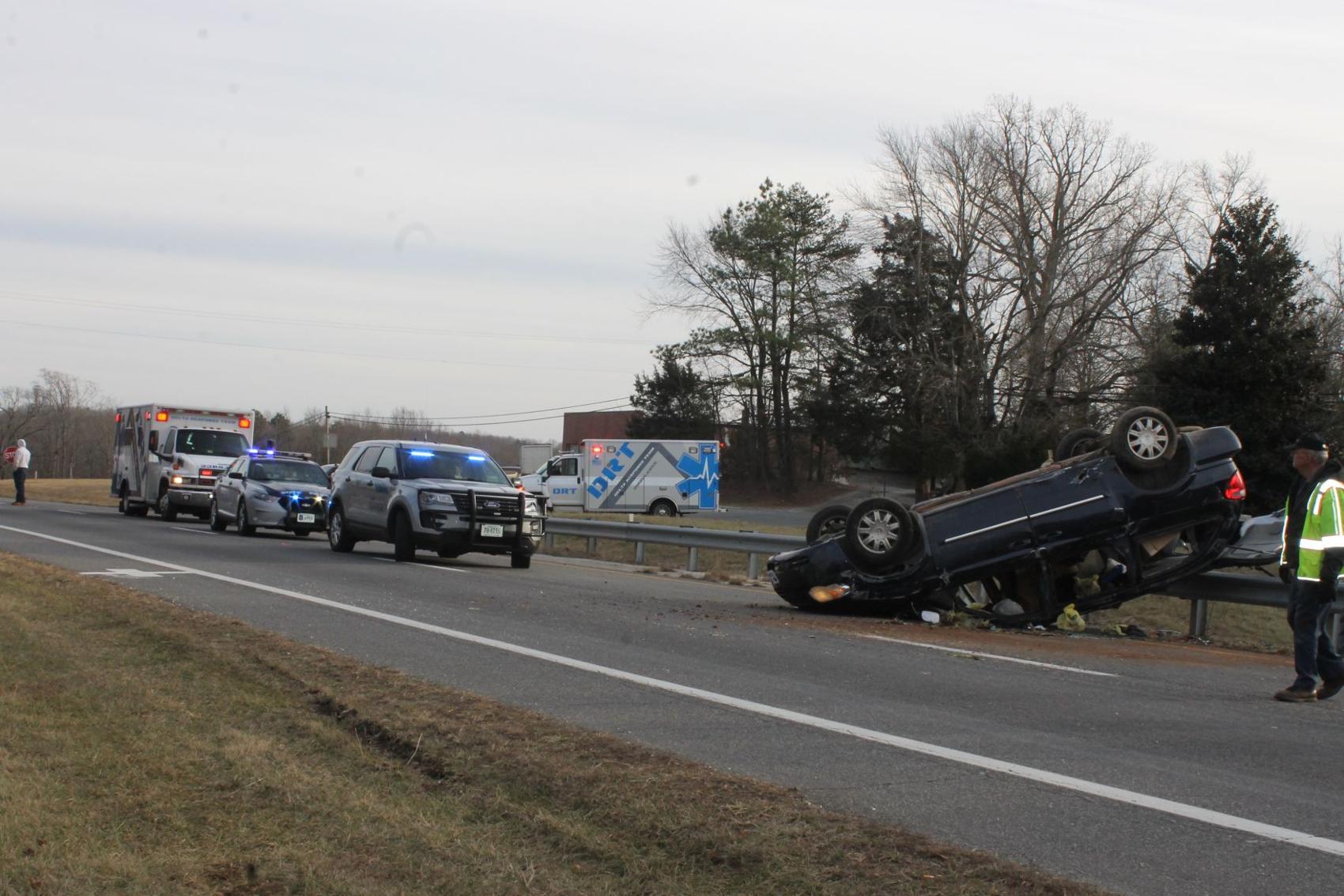 One injured in Appomattox County crash as van flips on Rt. 460 News