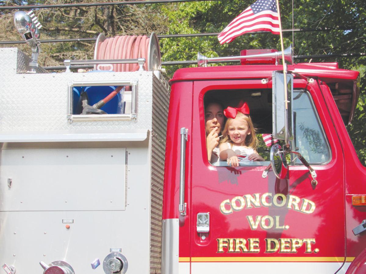 Fire truck girl
