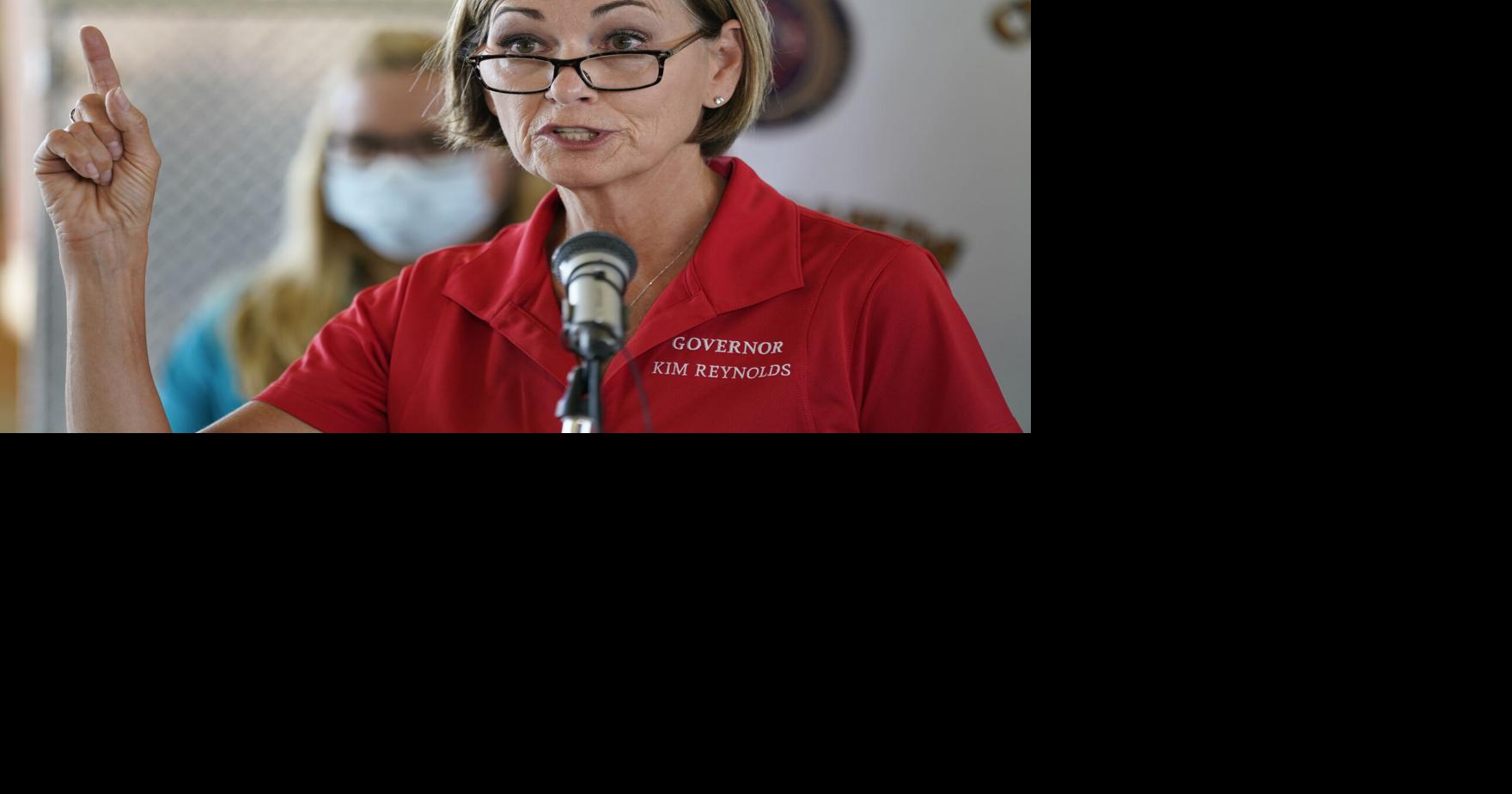 Iowa Gov. Kim Reynolds warns about effects of k…