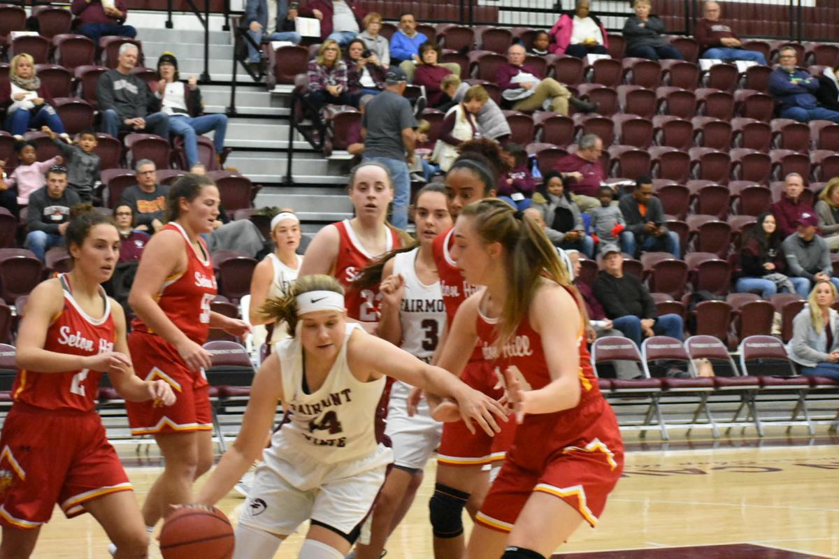 Fairmont State Women Go Down 93 73 To Seton Hill Sports Timeswv Com
