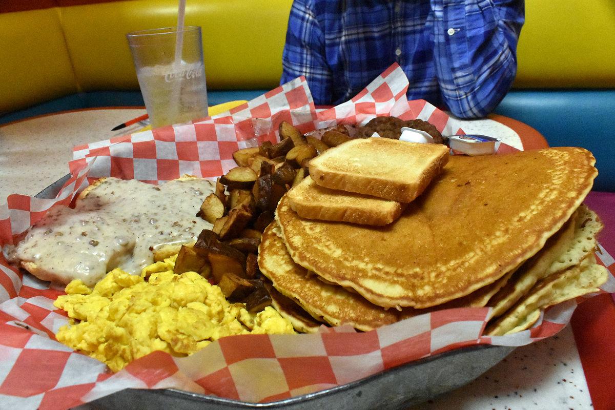 Times Wv Reporter Takes On Big Poky Dot Breakfast News Timeswvcom