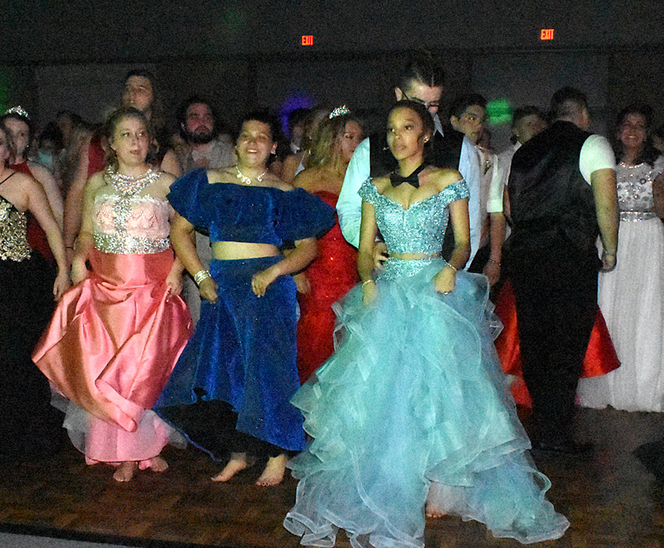 enchanted forest prom dresses