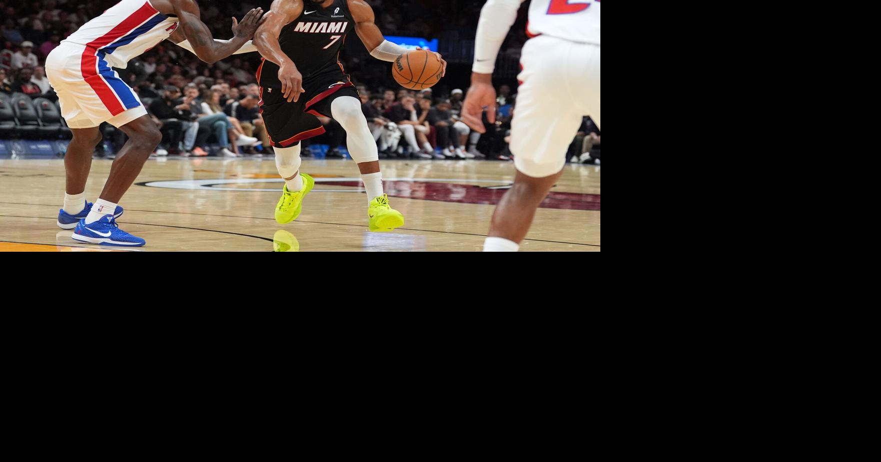 Giannis Antetokounmpo is off to fast start, but the Miami Heat are still 0-2 to open the season