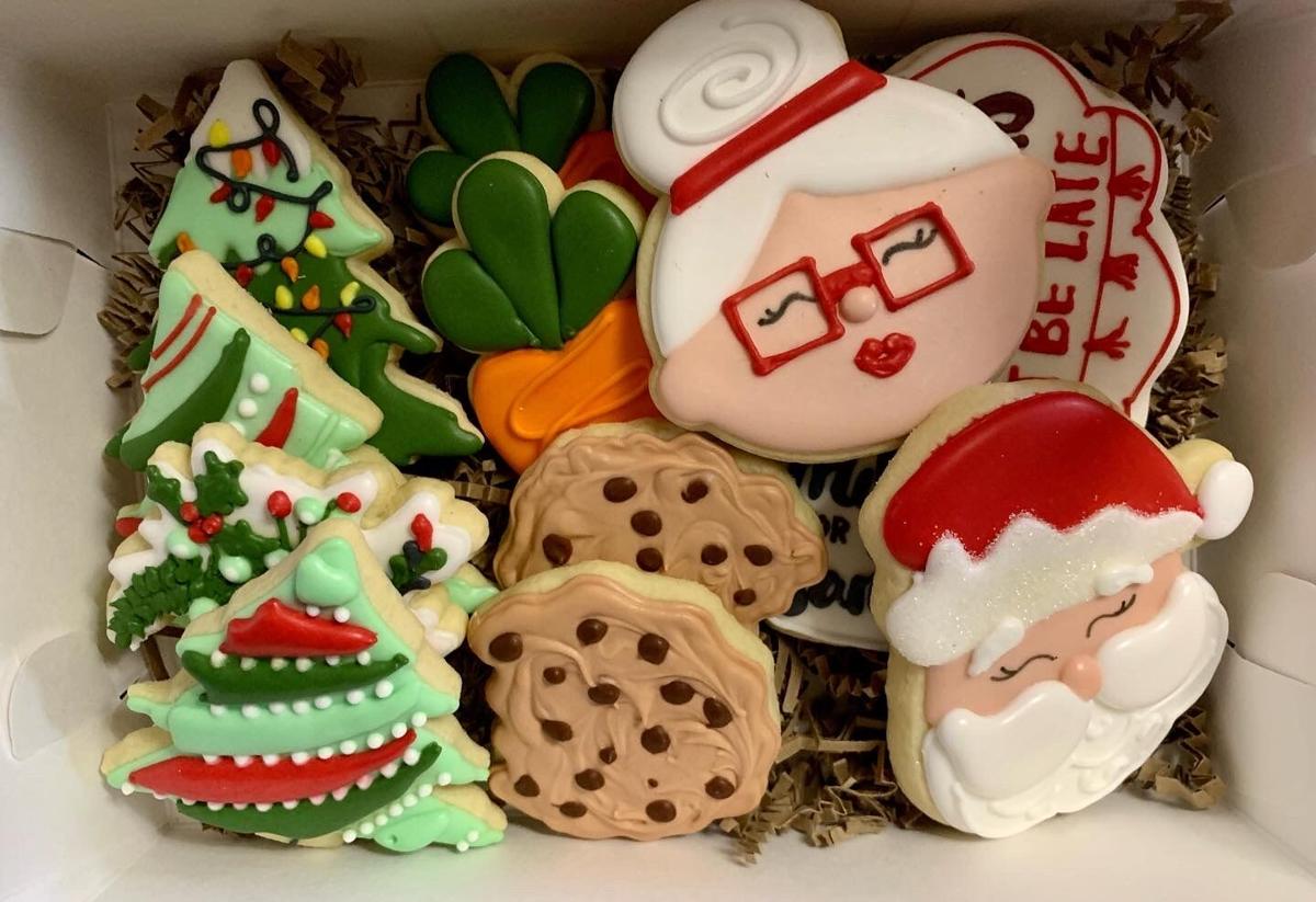 Cookie artist Beverly Clutter makes cookies from her home in Fairmont.