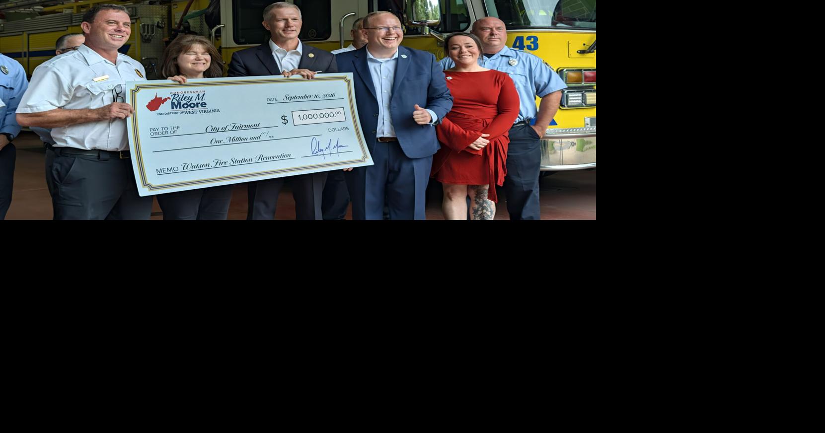 Fairmont's Watson Fire Station remodeling project gets $1M boost from Congressman