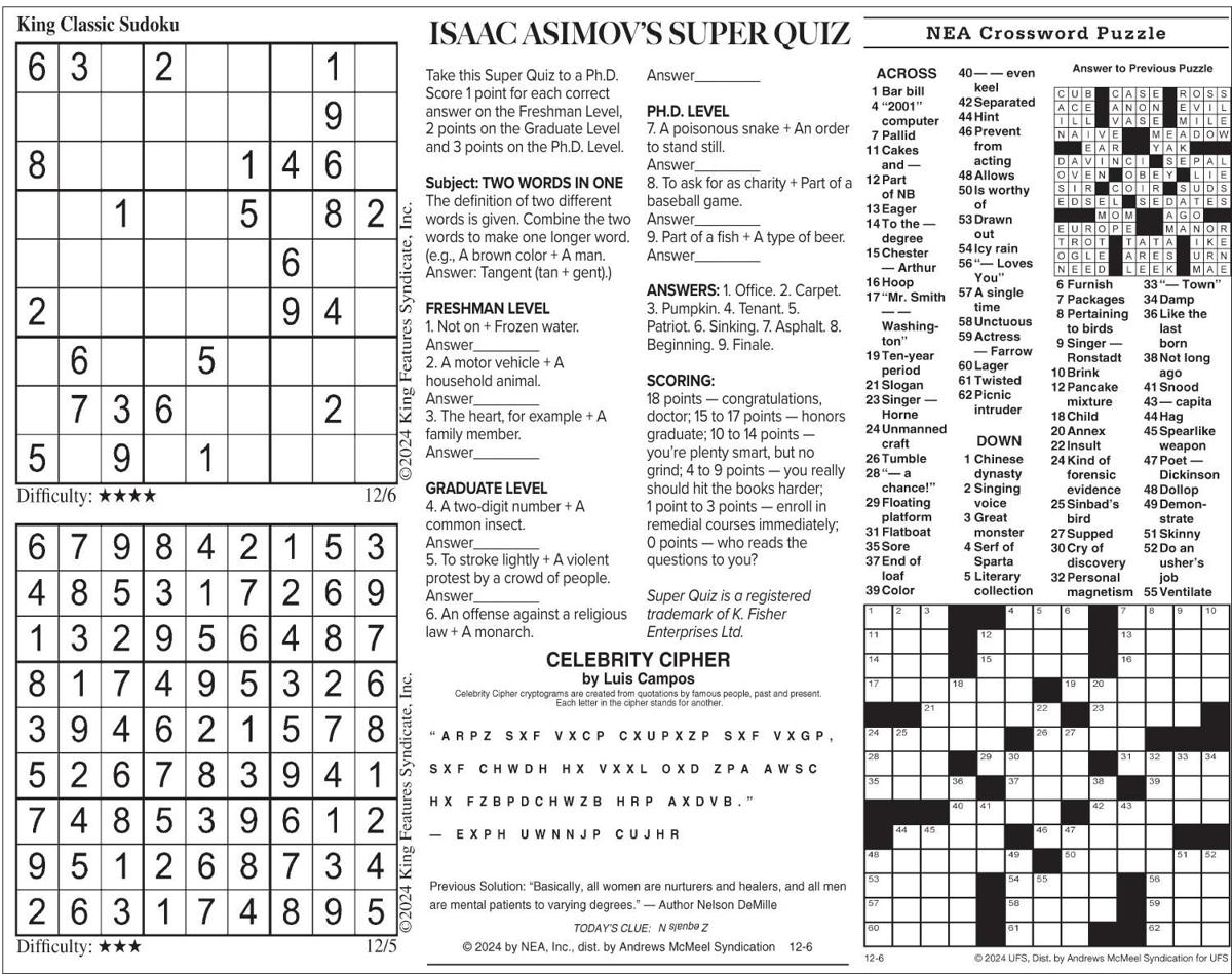 December 6 2024 Puzzles.pdf