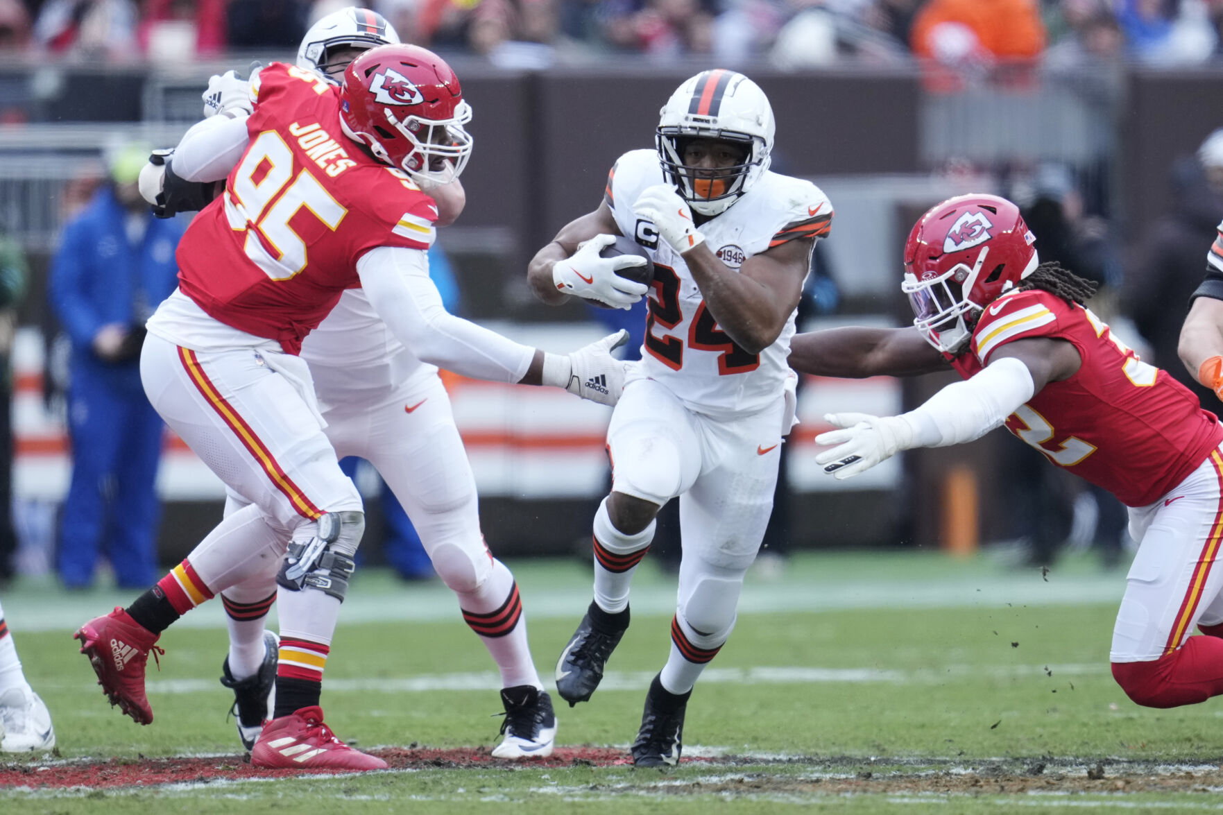 Browns Running Back Nick Chubb Goes On Injured Reserve After 4-time Pro ...