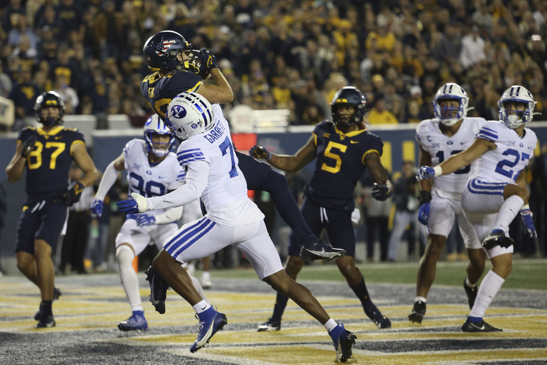 Mountaineers Beat BYU At Home Amassing 336 Yards On The Ground To Reach ...