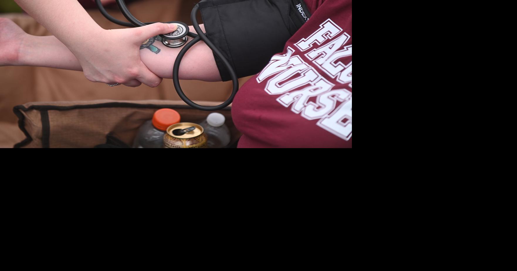 Fairmont State nursing students take health care to the street