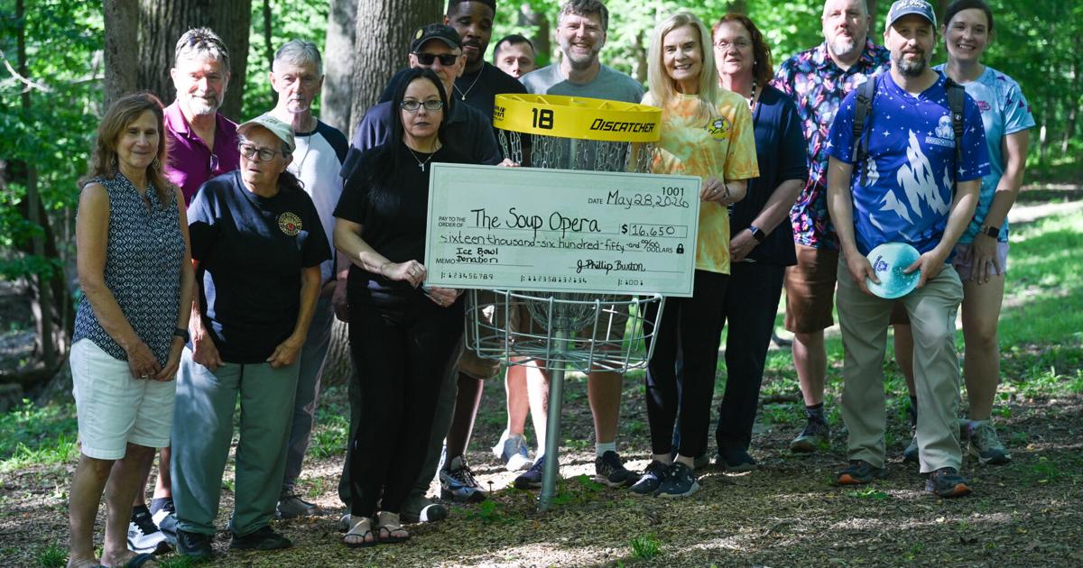Fairmont's Soup Opera receives $16.5K from Premier Disc Golf Club