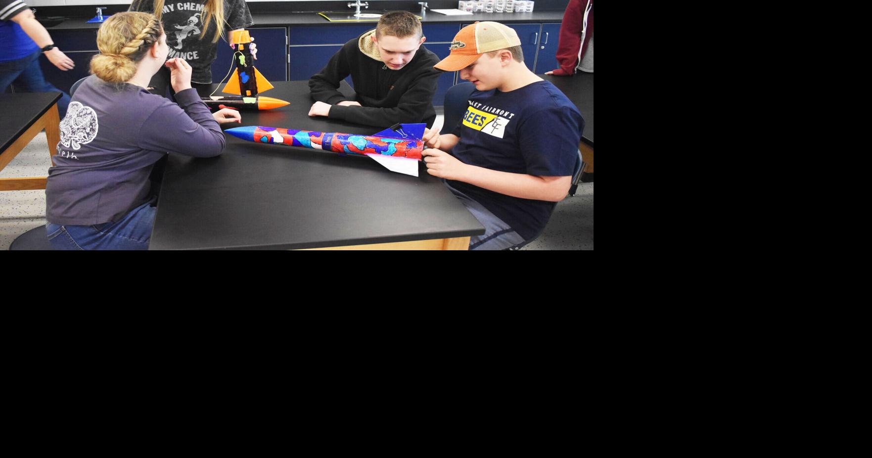 For the fourth year in a row East Fairmont Middle School rocketry teams ...