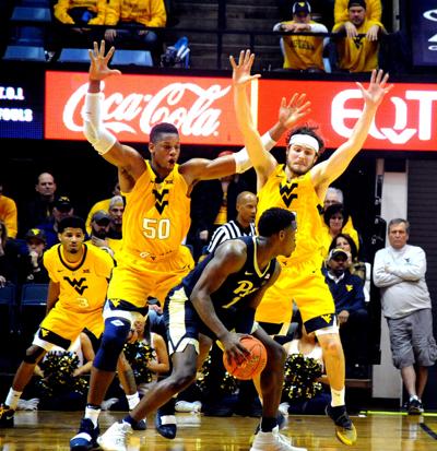 Behind Konate Wvu Finds Its Emotion Swagger Sports Timeswv Com