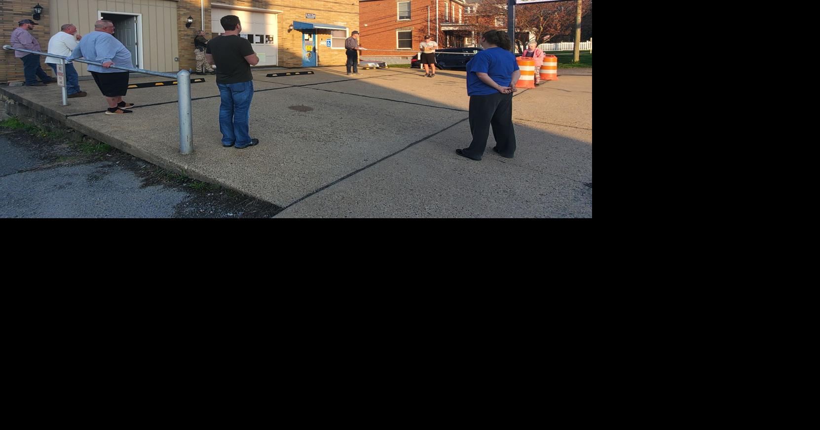 Town of Barrackville exercises social distancing for council meeting