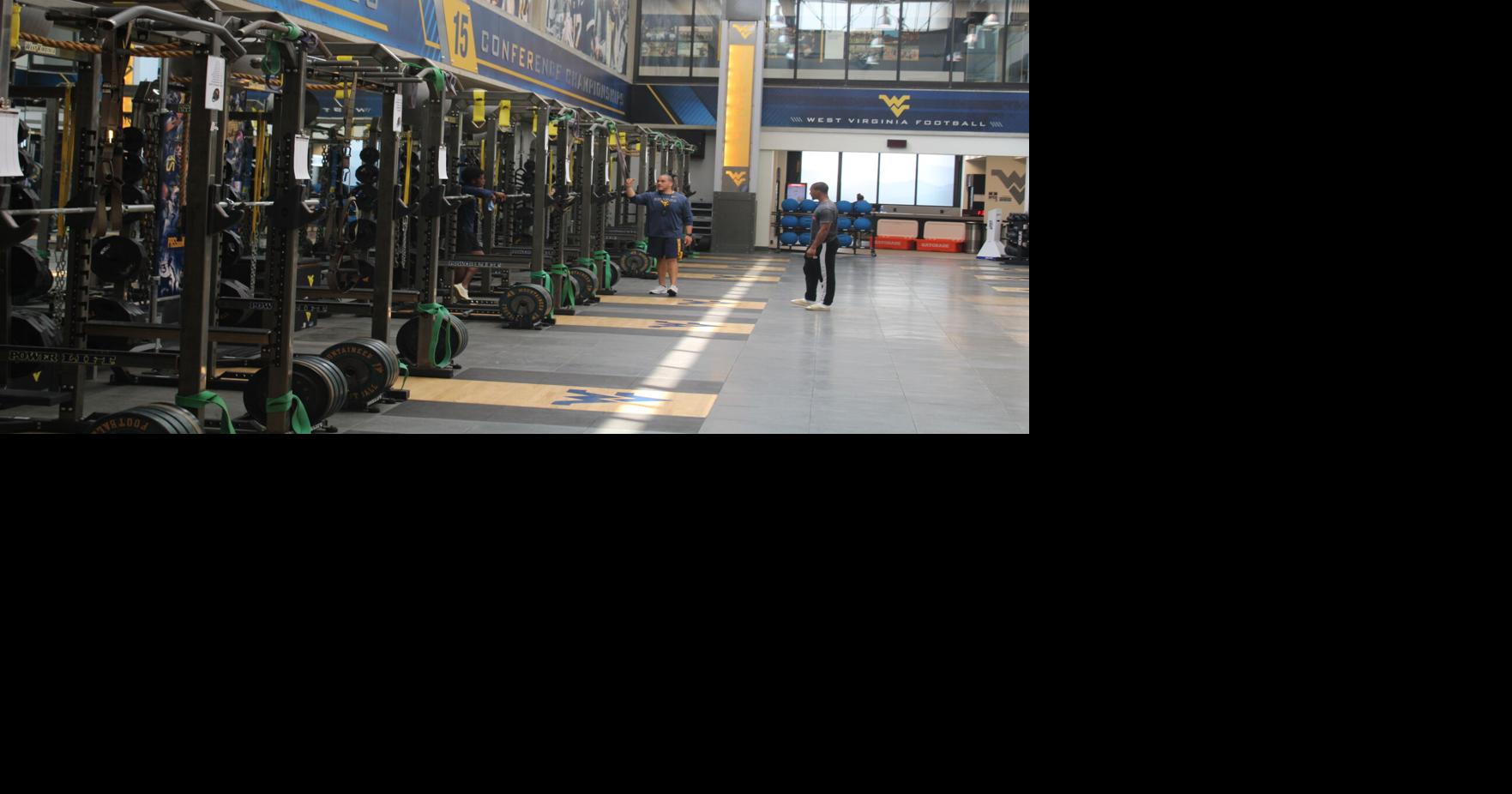 HERTZEL Inside the WVU weight room WVU Mountaineers