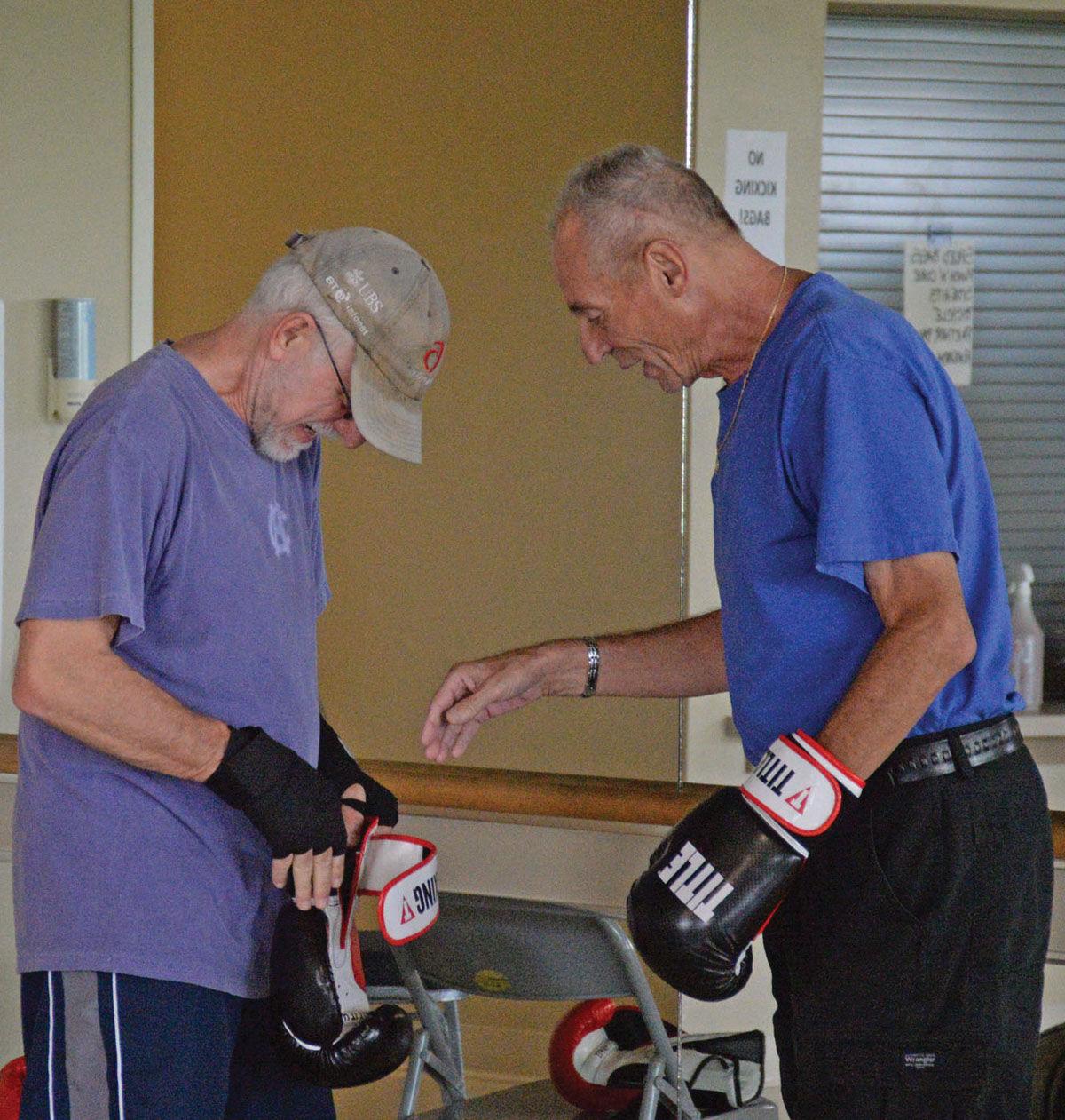 Rock Steady Boxing helps members fight back against disease Video and
