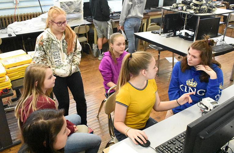 Learning with robots at Mannington Middle School: PHOTOS | News ...