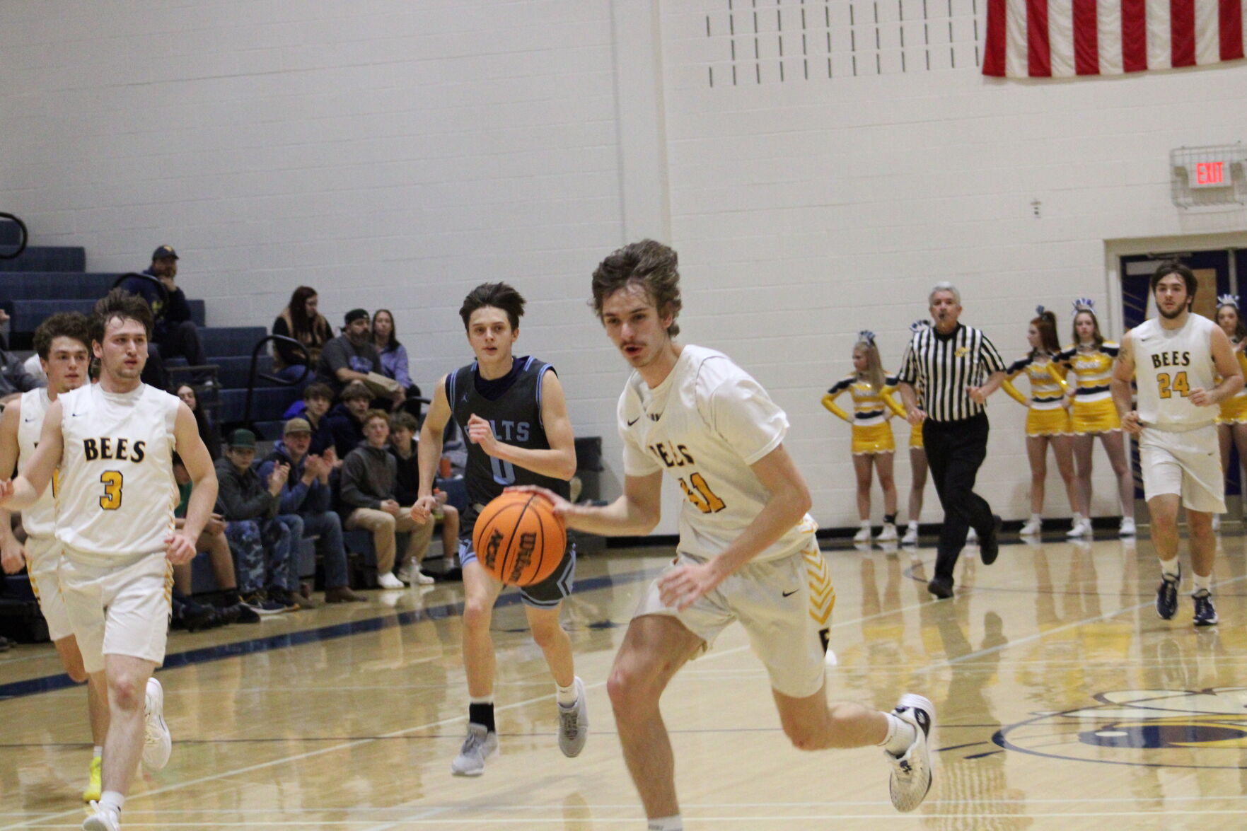 Blake Hunt shines as East Fairmont cruises to a 54-point victory in Big X Conference Game
