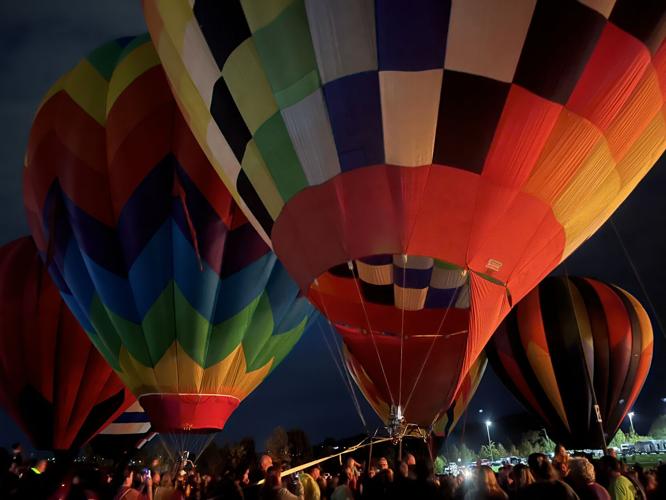 Annual hot air balloon festival brings splashes of color to