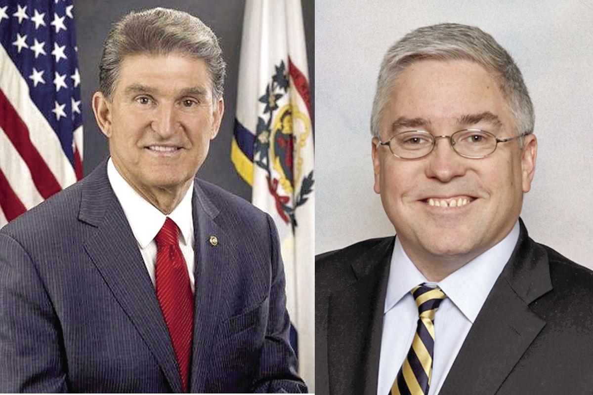 Image result for photos of sen joe manchin patrick morrisey