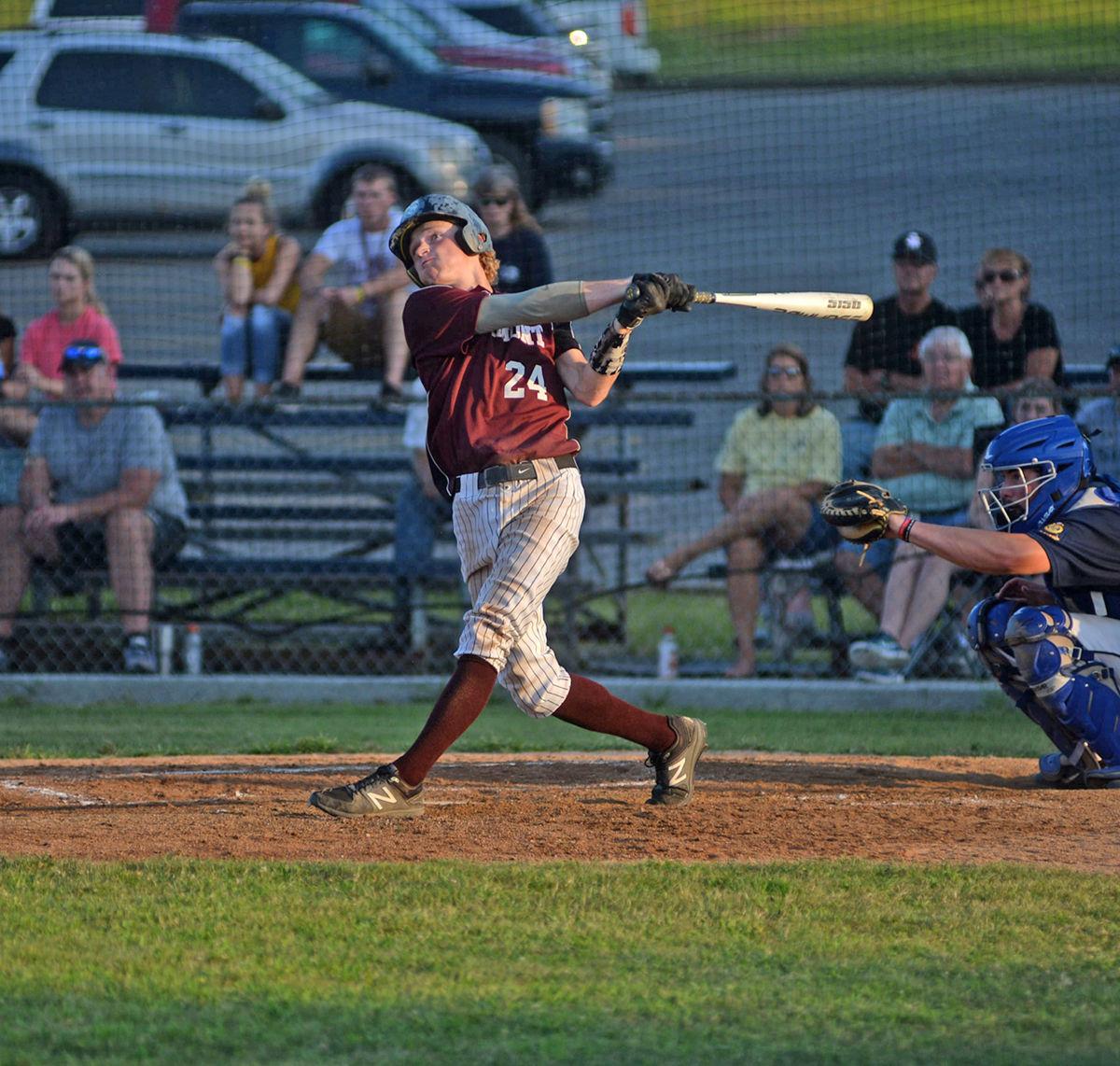 Post 17 Overcomes 6 0 Deficit Holds Off Clarksburg In 8 Win Tanner King