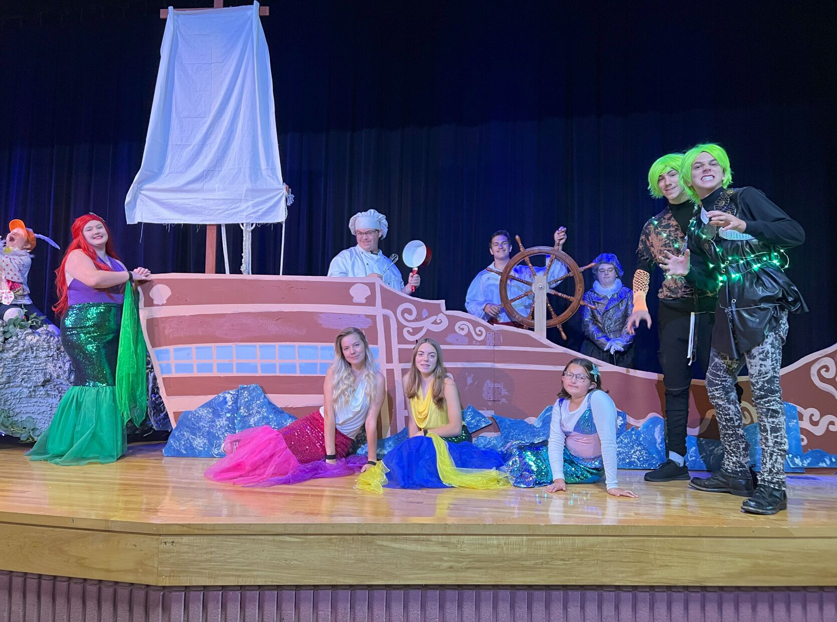 North Marion High production of ‘The Little Mermaid Jr.' is sure to make a splash