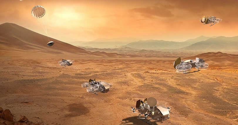 Fairmont State University plays hype man for NASA's Dragonfly mission