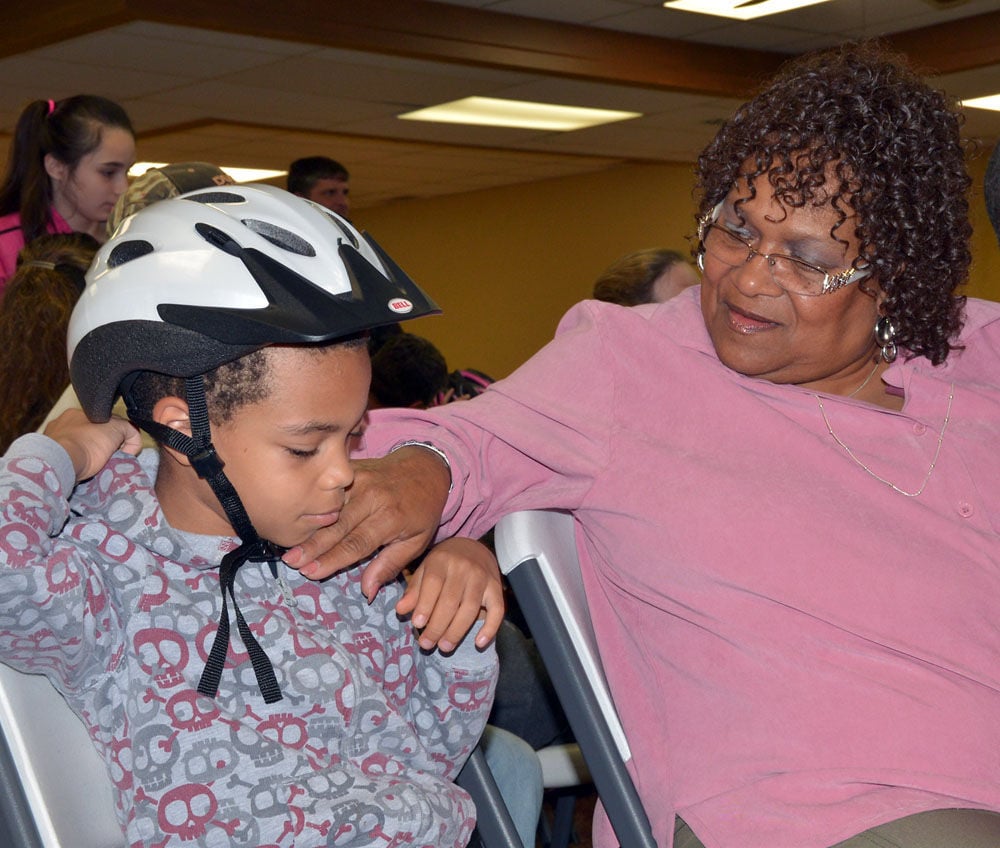 Helmet for disabled store child