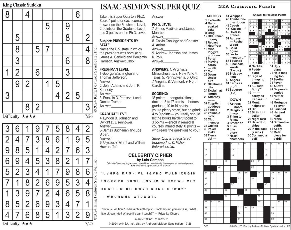 July 26 2024 Puzzles.pdf