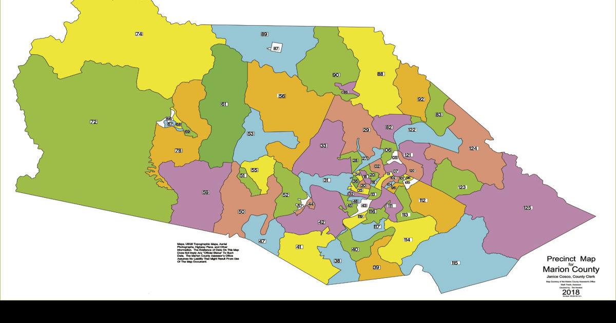 Marion County voting locations listed by precinct MAP News