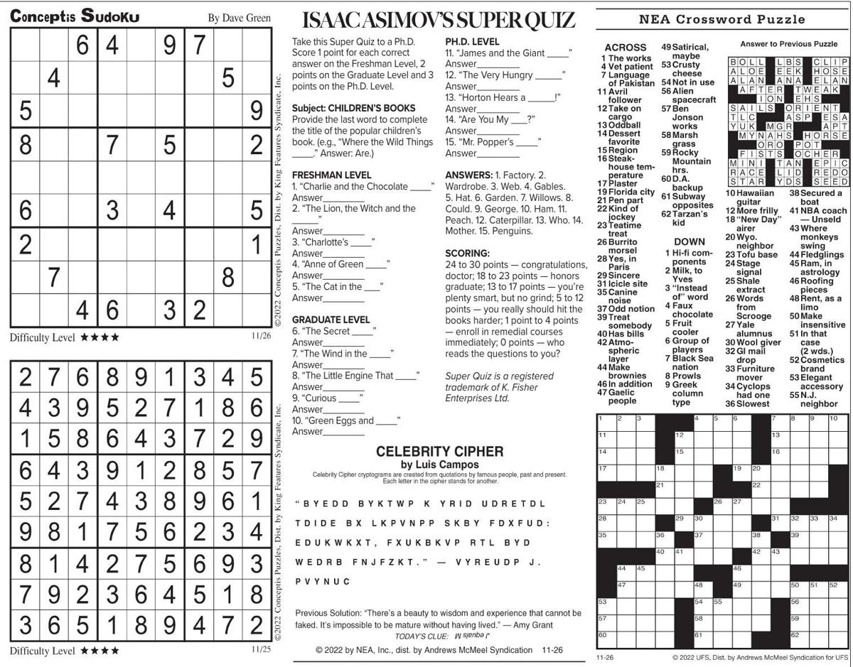 NYT Sudoku Medium Puzzle Today 9 November 2023 - News