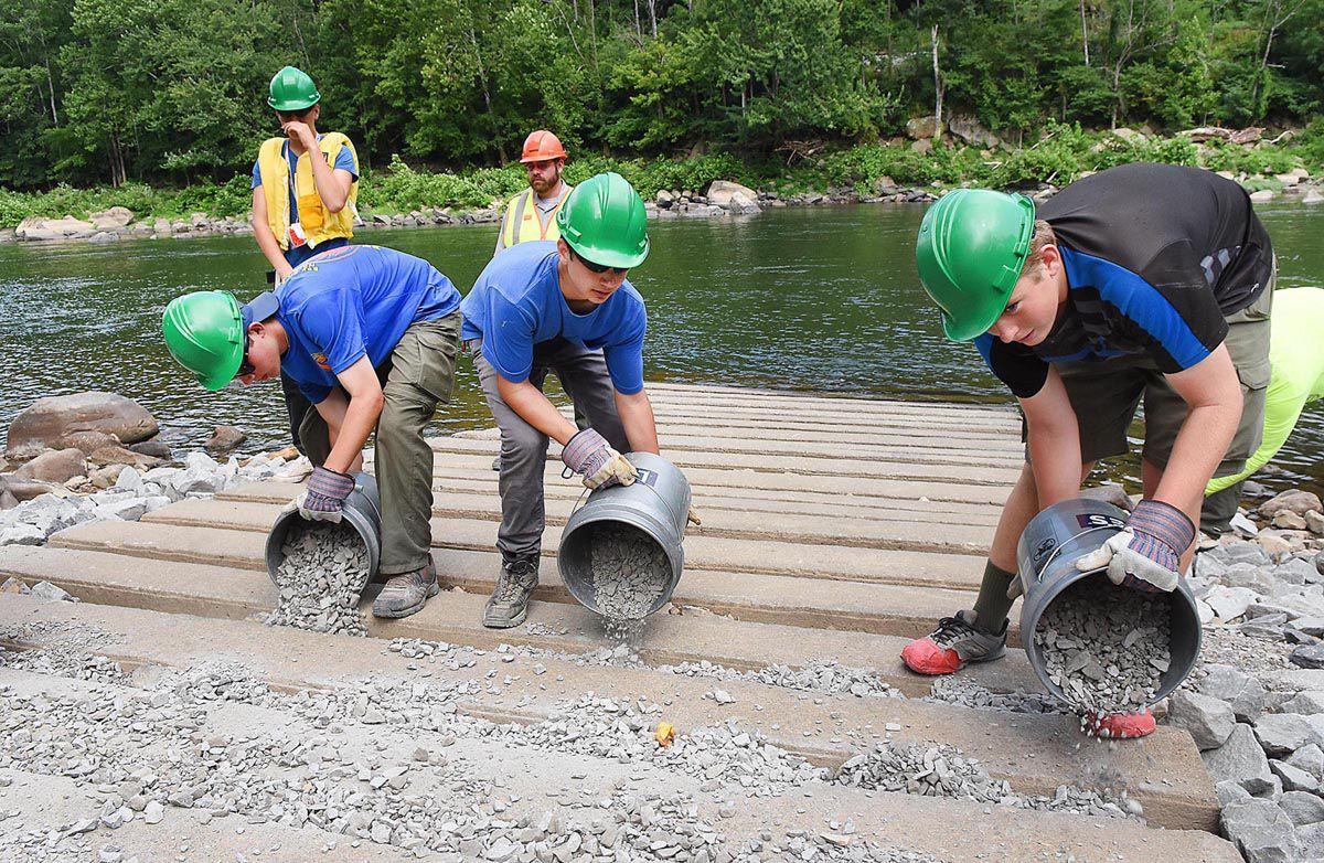 Scouts work to improve accessibility to park News