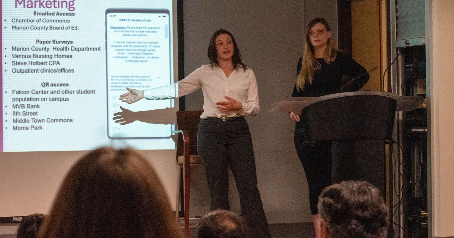 Fairmont State students present community needs survey - Vimarsana News
