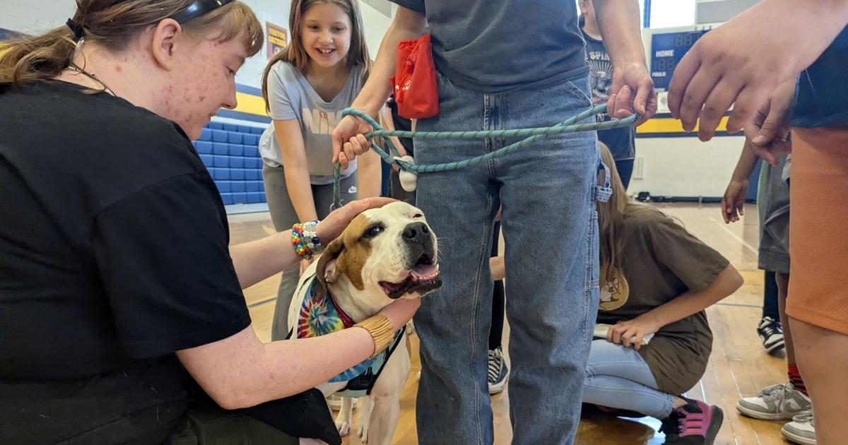 East Fairmont Middle School gives to animals in need