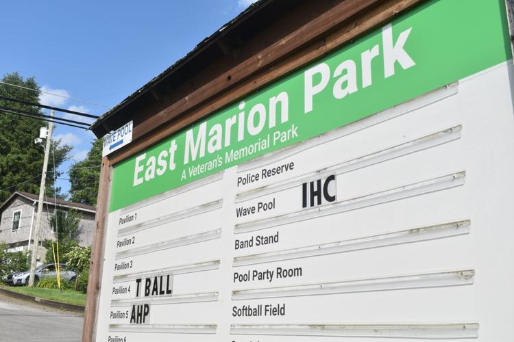 East Marion Park Sign