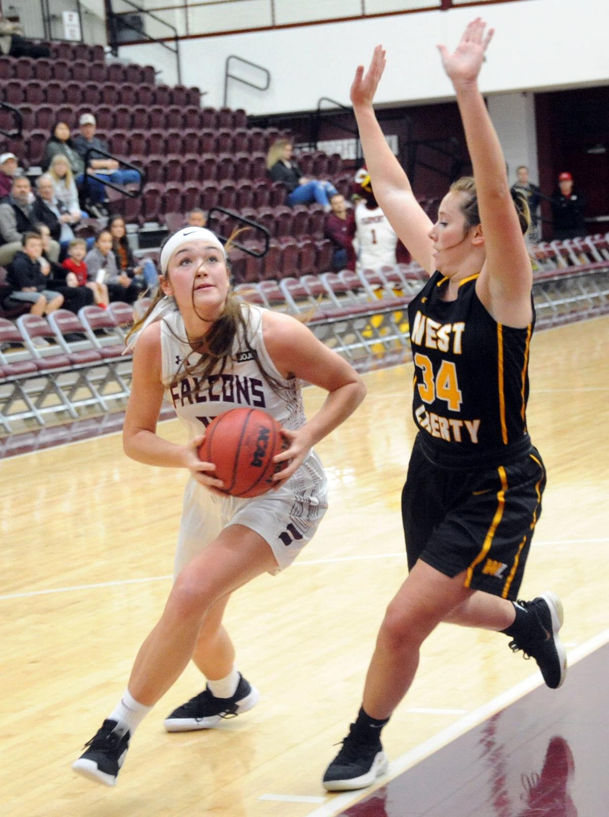 Photos Late Three Helps West Liberty Top Lady Falcons Sports