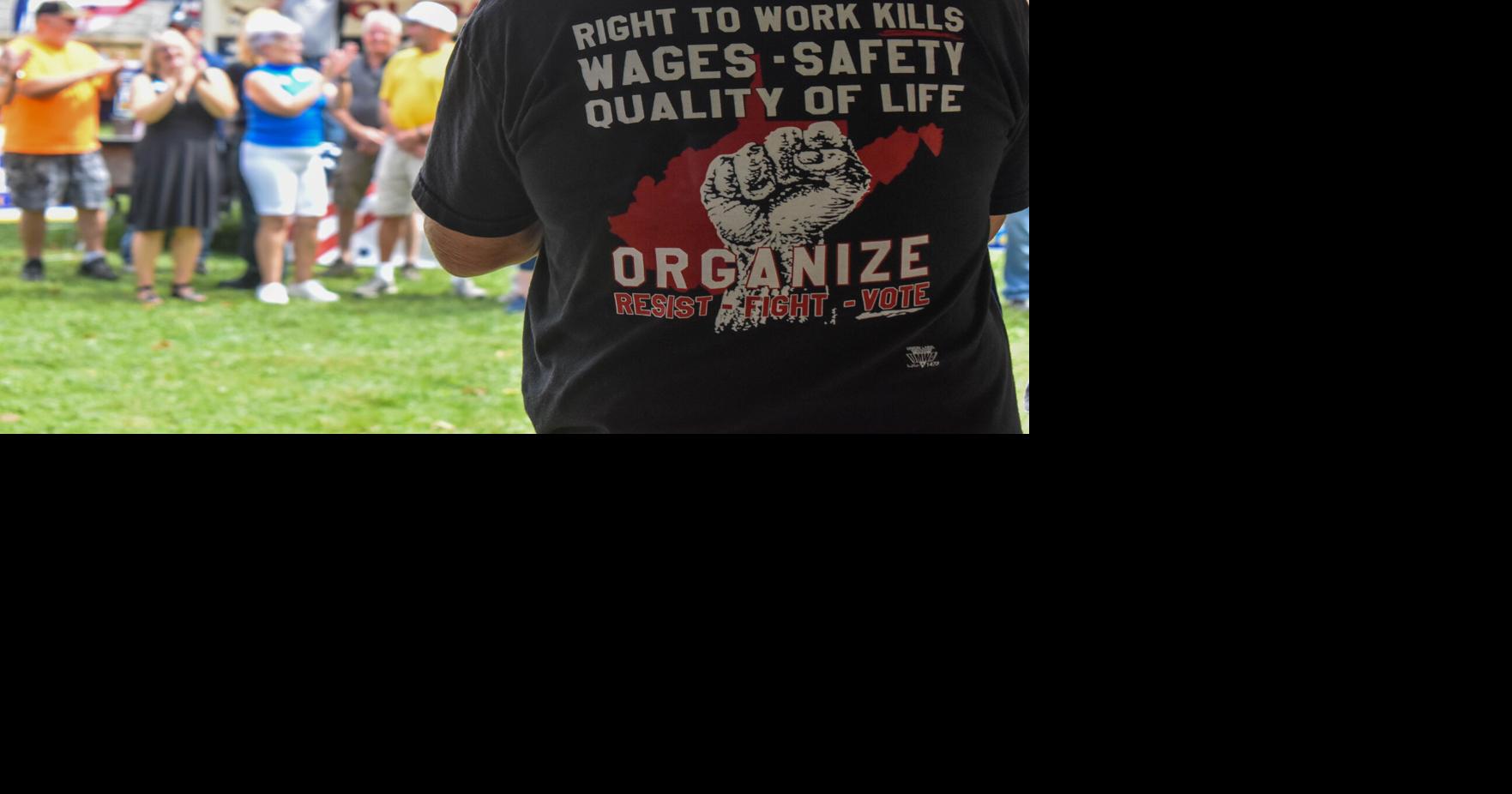 Unions come together to celebrate Labor Day in Mannington Sunday