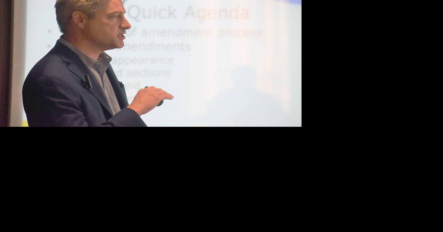 Morgantown attorney briefs business community on proposed state ...