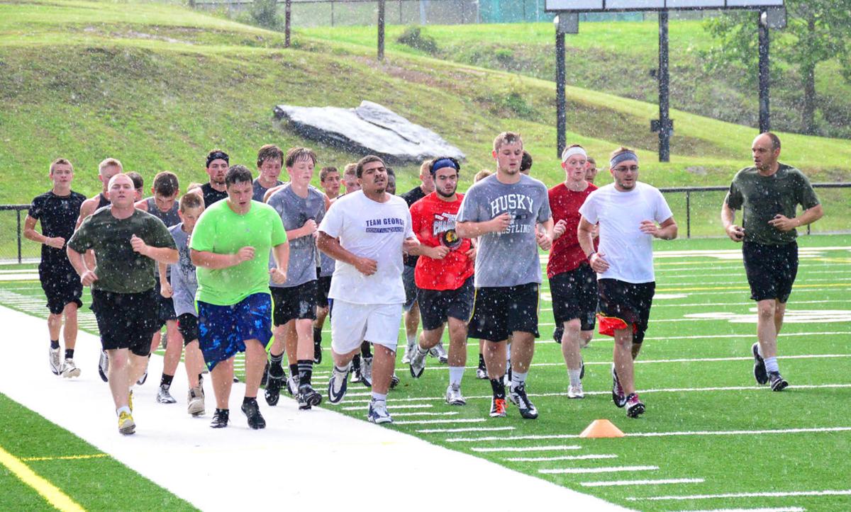 Nmhs Football Players Go Through Boot Camp Workout Photos