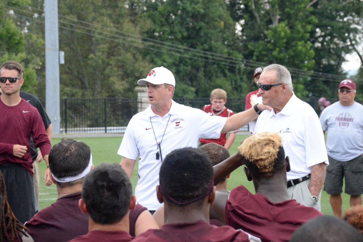 Legendary Coach Bobby Bowden Speaks To Fairmont State Football