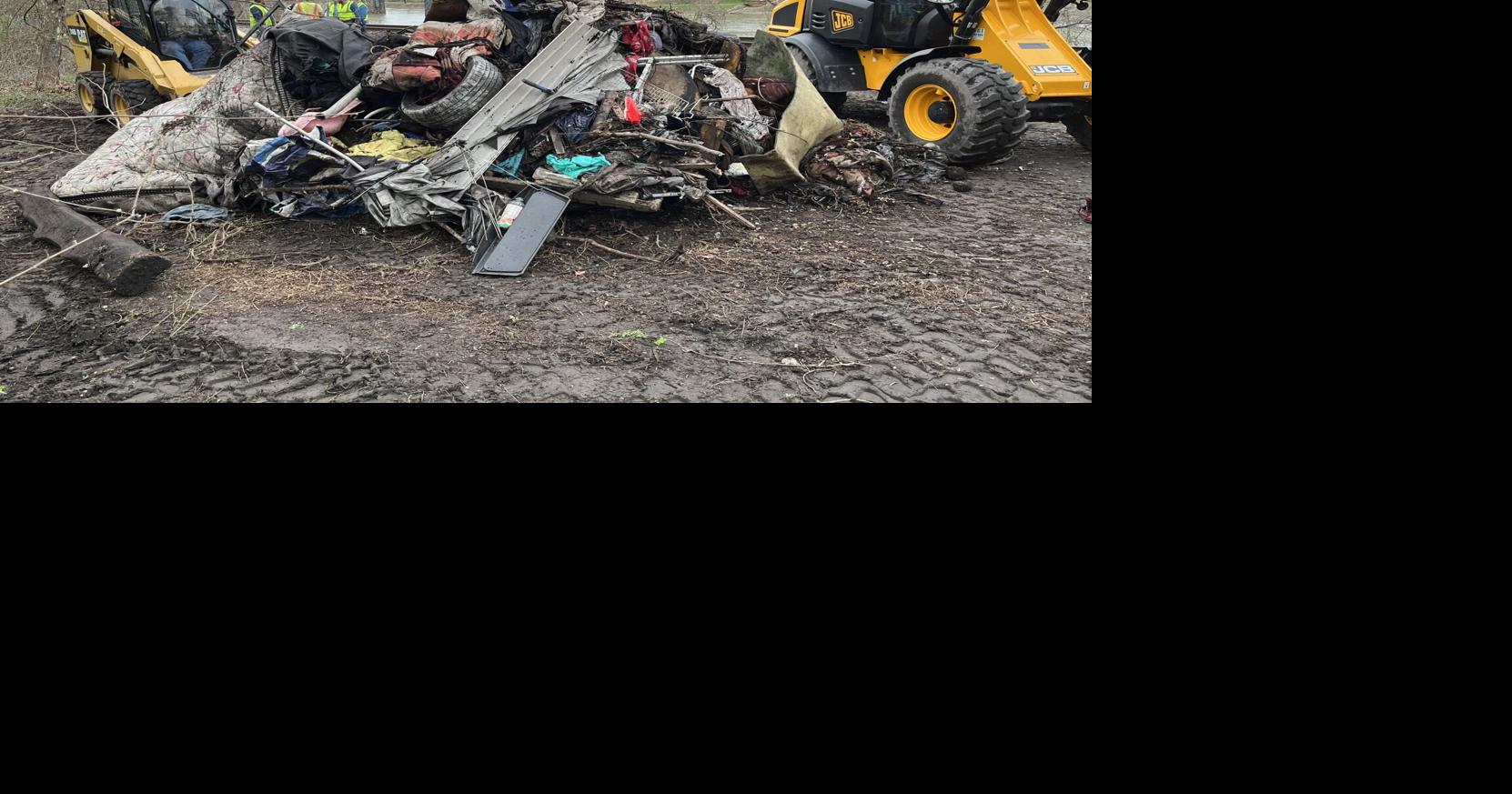 City of Fairmont, other agencies remove 15 tons of garbage from