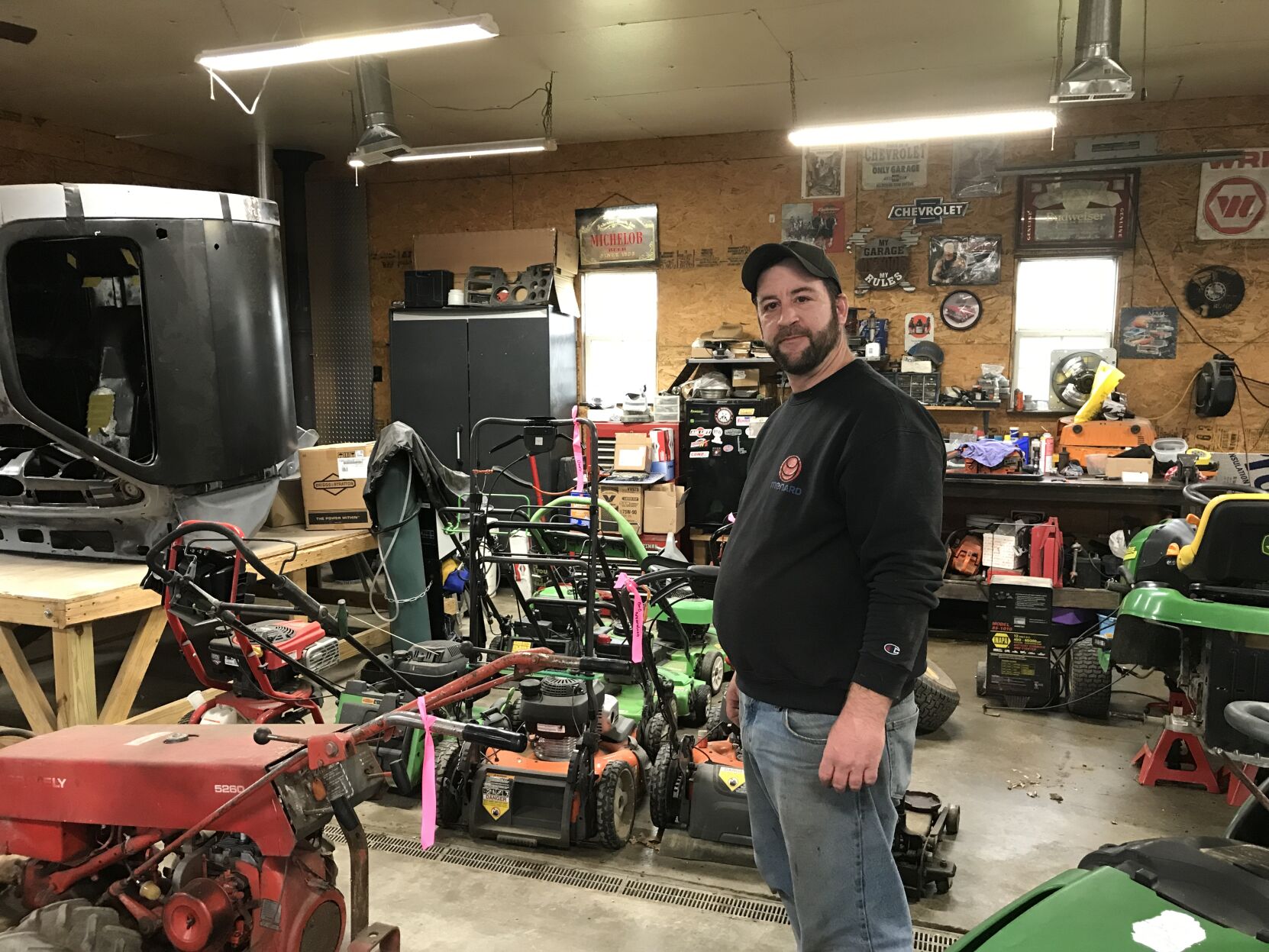 Joe small engine repair sale