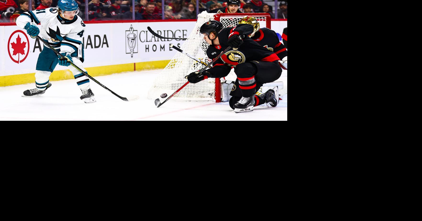 Sharks beat the Senators 6-2 for their 1st regulation victory of the ...