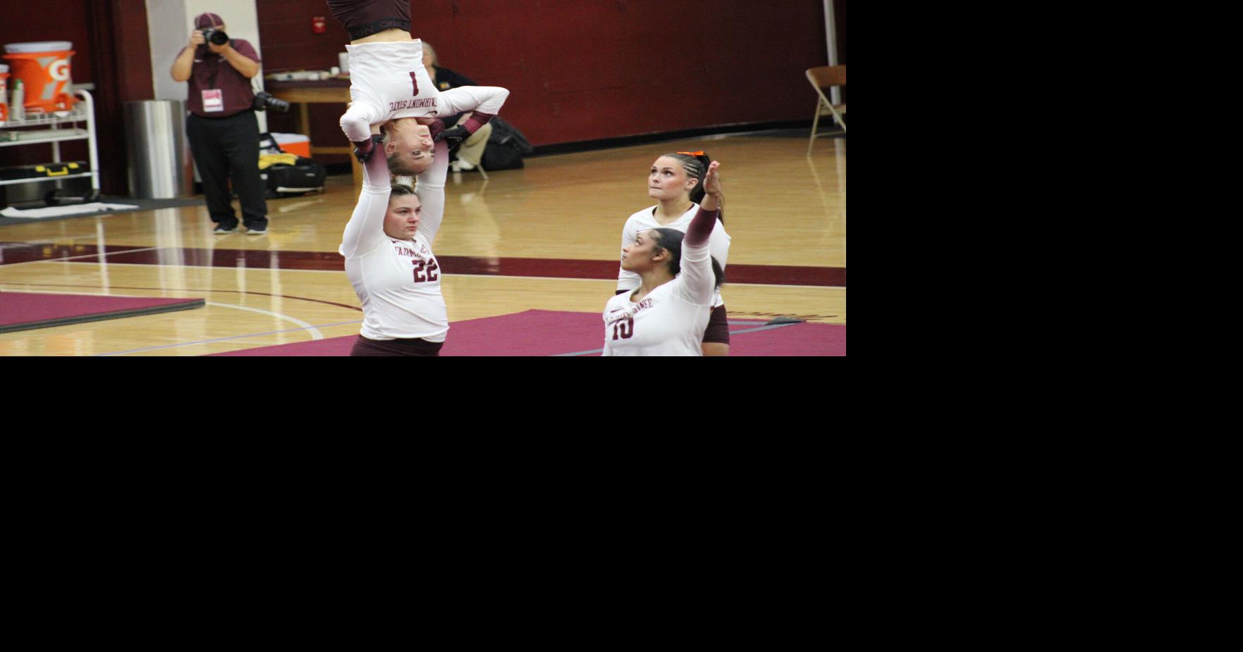 Fairmont State acro-tumbling team falls to Baylor in national ...